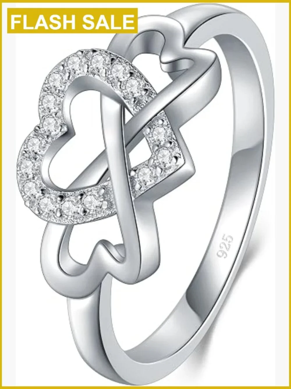 Twisted Eternity Wedding Band Ring 2mm Size 4-12
